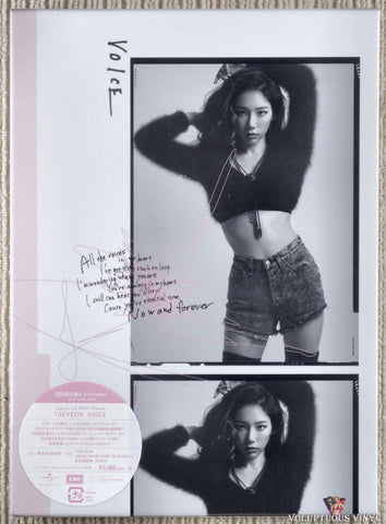 Taeyeon – Voice (2019) CD/DVD, Type A, Limited Edition, Japanese Press, SEALED