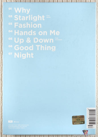 Taeyeon – Why CD back cover