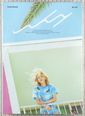 Taeyeon – Why CD front cover