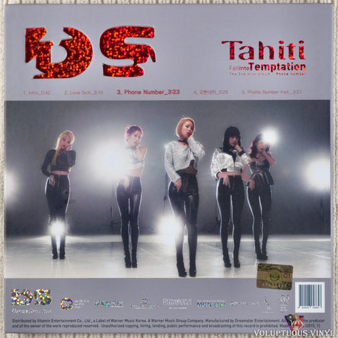 Tahiti ‎– Fall Into Temptation CD back cover