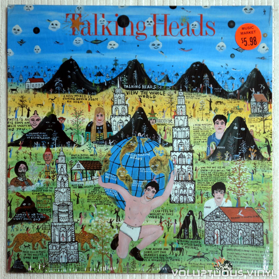 Talking Heads ‎– Little Creatures - Vinyl Record - Front Cover