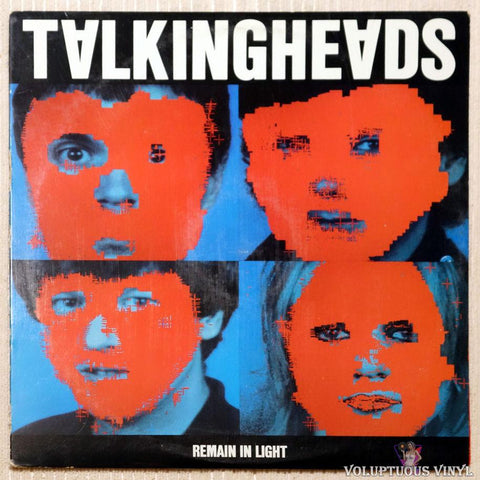 Talking Heads ‎– Remain In Light vinyl record front cover