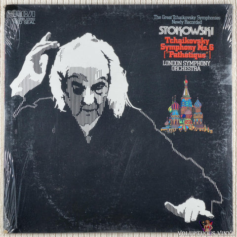 Tchaikovsky, Leopold Stokowski, London Symphony Orchestra – Symphony No. 6 ["Pathetique"] vinyl record front cover