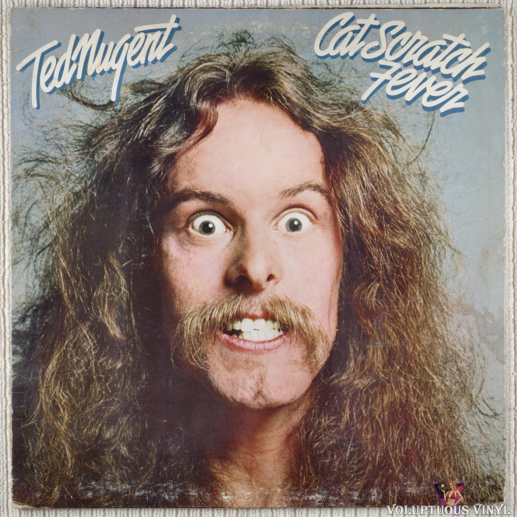 Ted Nugent – Cat Scratch Fever vinyl record front cover