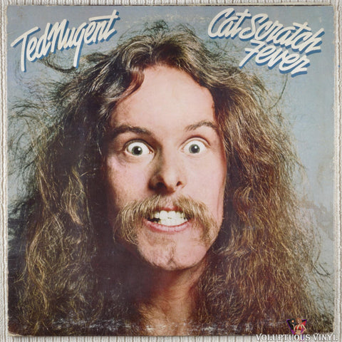 Ted Nugent – Cat Scratch Fever vinyl record front cover