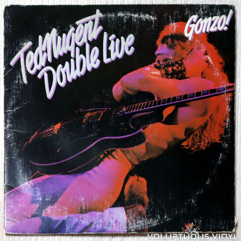 Ted Nugent ‎– Double Live Gonzo! - Vinyl Record - Front Cover