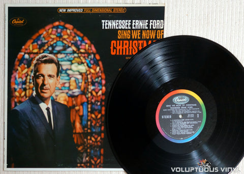 Tennessee Ernie Ford ‎– Sing We Now Of Christmas - Vinyl Record