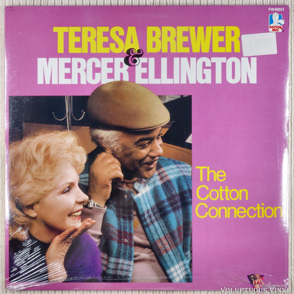 Teresa Brewer & Mercer Ellington ‎– The Cotton Connection vinyl record front cover