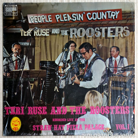 Teri Ruse And The Roosters ‎– People Pleasin' Country Vol. 1 - Vinyl Record - Front Cover