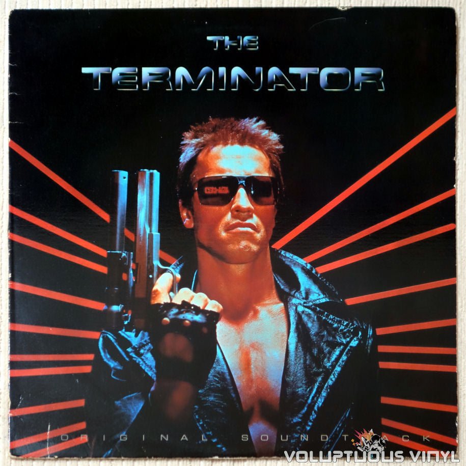 Various ‎– The Terminator Original Soundtrack - Vinyl Record - Front Cover