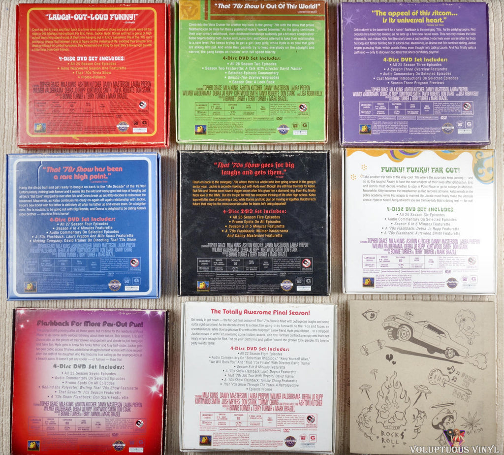 That '70s Show The Complete Series Stash Box (2008) 32 x DVD