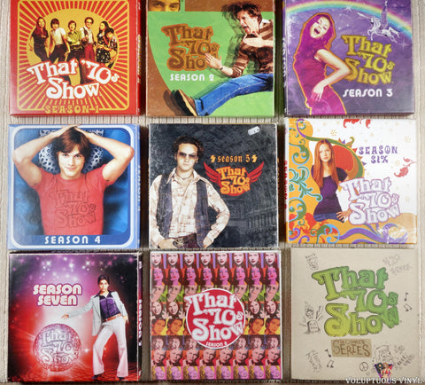 That '70s Show: The Complete Series Stash Box DVD boxes front