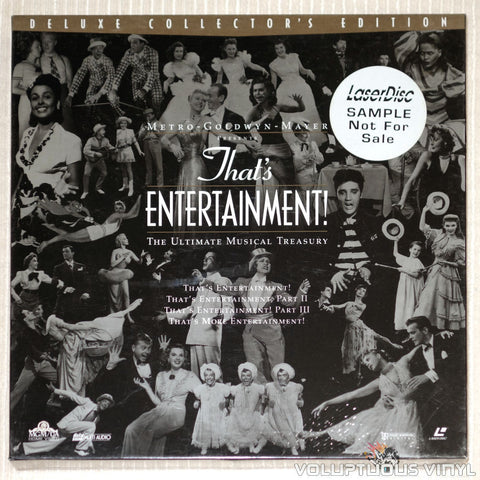 That's Entertainment: Ultimate Musical Treasury - Laser Disc - Front Cover