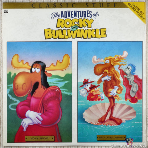 The Adventures Of Rocky And Bullwinkle: Vol.1 Mona Moose / Birth Of Bullwinkle LaserDisc front cover