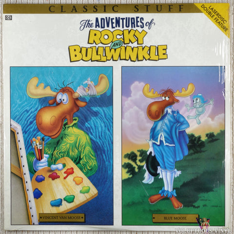 The Adventures Of Rocky and Bullwinkle: Vol.2 - Vincent Van Moose / Blue Moose LaserDisc front cover