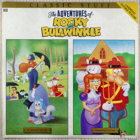 The Adventures Of Rocky And Bullwinkle: Vol.3 - La Grande Moose / Canadian Gothic LaserDisc front cover