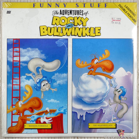 The Adventures of Rocky and Bullwinkle: Vol.6 - Banana Formula / The Weather Lady LaserDisc front cover