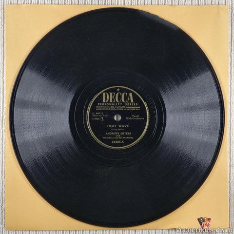 The Andrews Sisters – Irving Berlin Songs shellac side 3