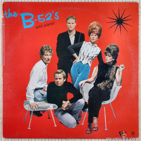 The B-52's – Wild Planet vinyl record front cover