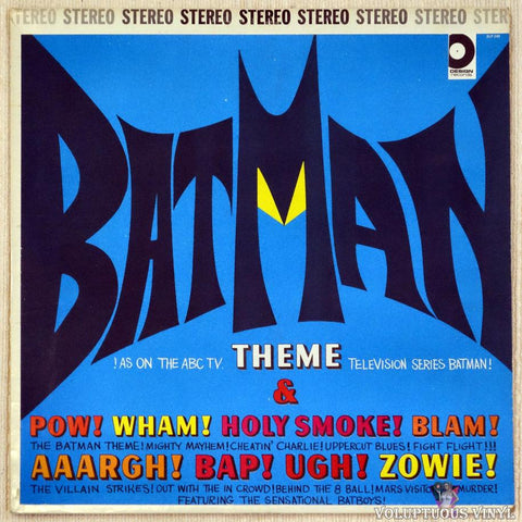 The Bat Boys ‎– Batman vinyl record front cover