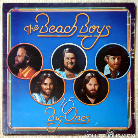 The Beach Boys ‎– 15 Big Ones vinyl record front cover