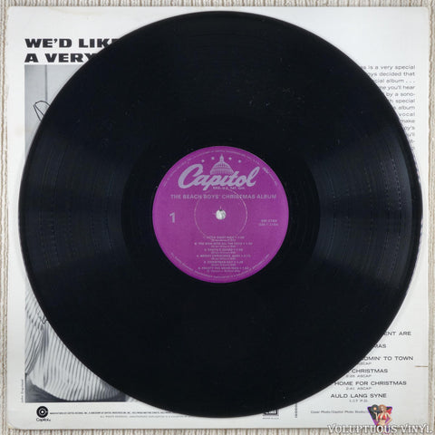 The Beach Boys ‎– The Beach Boys' Christmas Album vinyl record