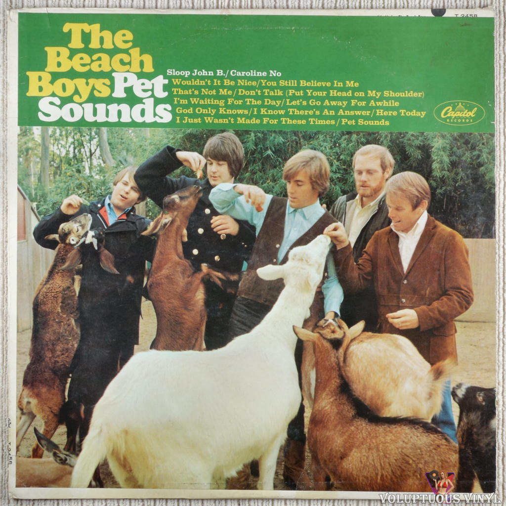 The Beach Boys – Pet Sounds vinyl record front cover