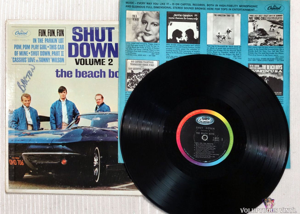 The Beach Boys ‎– Shut Down Volume 2 (1964) Vinyl, LP, Album, Mono 