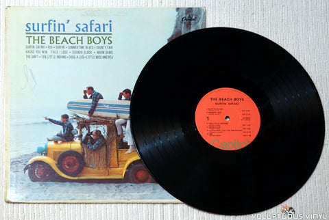 The Beach Boys ‎– Surfin' Safari vinyl record