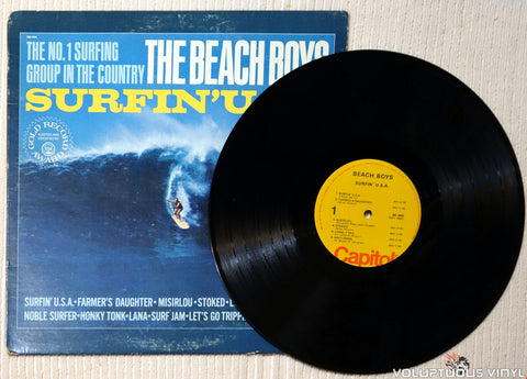 The Beach Boys ‎– Surfin' USA vinyl record