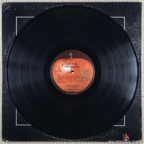 The Beatles ‎– Let It Be vinyl record