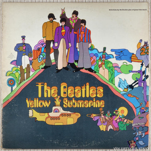 The Beatles ‎– Yellow Submarine vinyl record front cover
