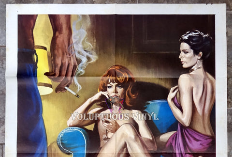 The Bitches - 1973 Italian 2F - Janine Reynaud Nude Art top half