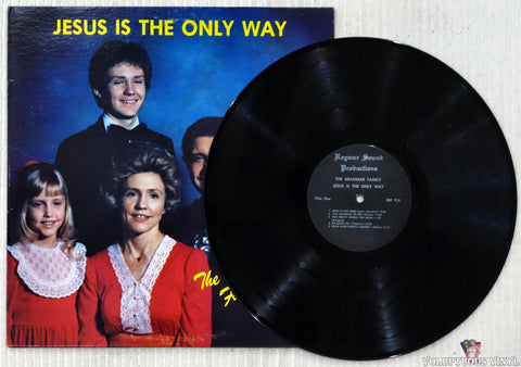 The Brashear Family ‎– Jesus Is The Only Way vinyl record