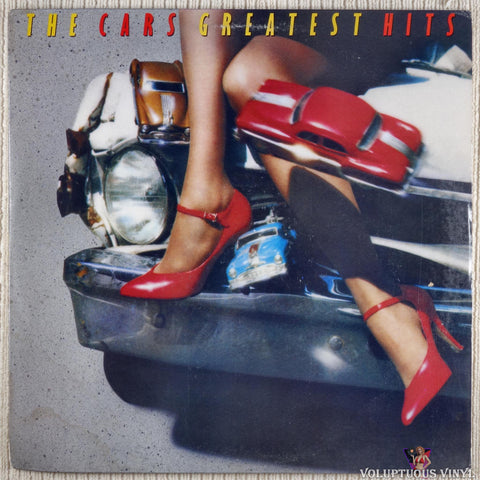 The Cars ‎– The Cars Greatest Hits vinyl record front cover