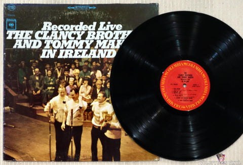 The Clancy Brothers & Tommy Makem ‎– Recorded Live In Ireland vinyl record