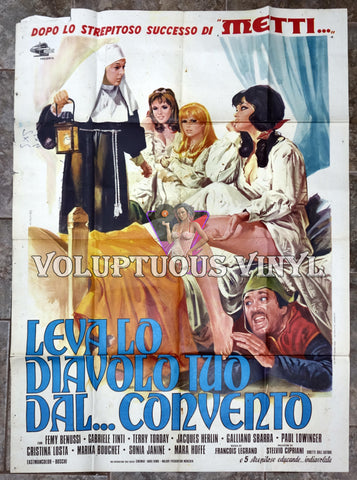 The Countess Died Of Laughter (1973) - Italian 2F - Three Lovely Ladies & A Creeper Under The Bed