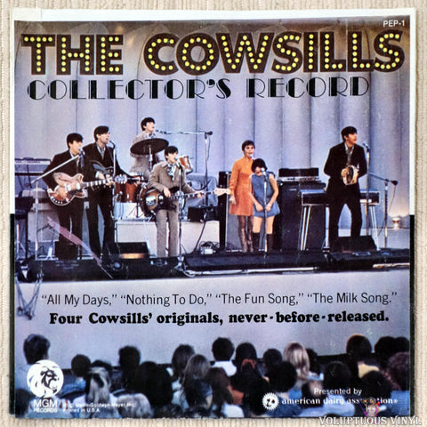 The Cowsills ‎– The Cowsills Collectors Album vinyl record back cover