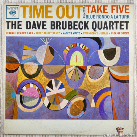 The Dave Brubeck Quartet – Time Out vinyl record front cover