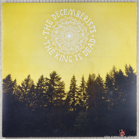 The Decemberists ‎– The King Is Dead vinyl record front cover