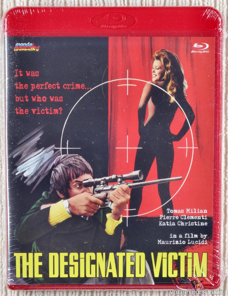 The Designated Victim Blu-ray front cover