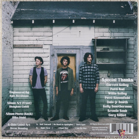 The Dirty Delusions ‎– Sell Yourself vinyl record back cover