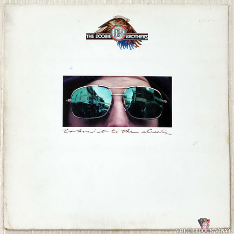 The Doobie Brothers ‎– Takin' It To The Streets vinyl record front cover