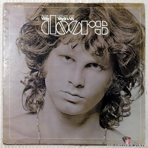 The Doors ‎– The Best Of The Doors vinyl record front cover