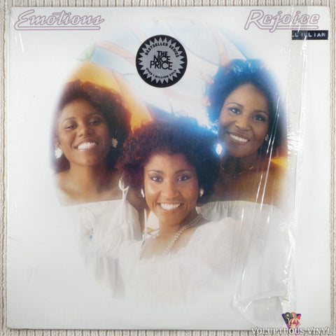 The Emotions – Rejoice vinyl record front cover