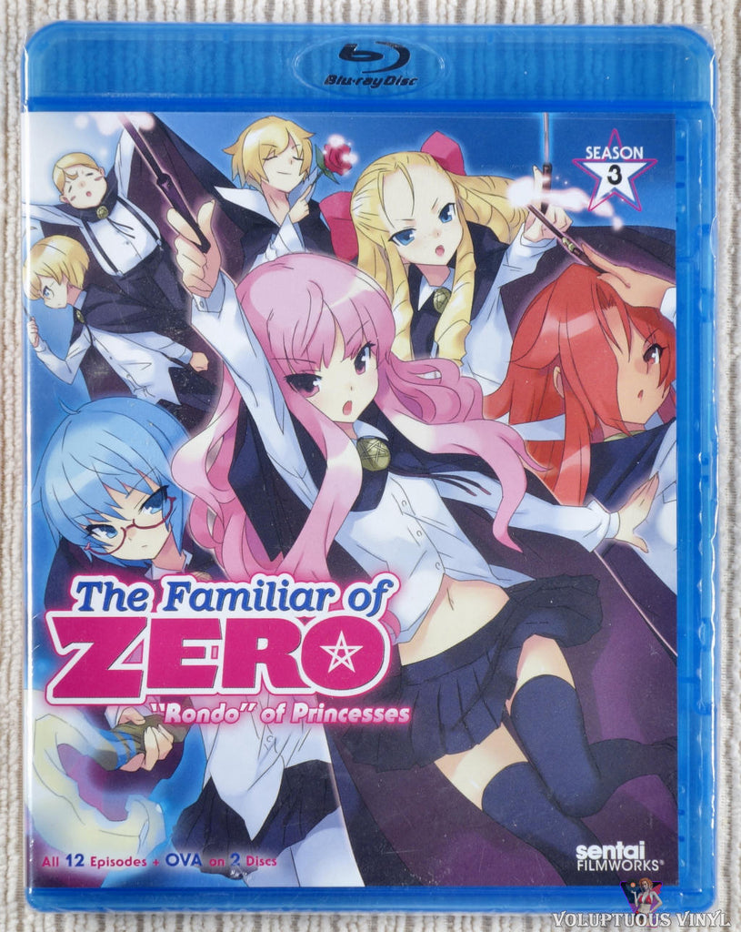 The Familiar Of Zero: Rondo Of Princesses Blu-ray front cover