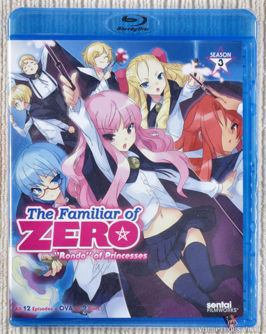 The Familiar Of Zero: Rondo Of Princesses Blu-ray front cover
