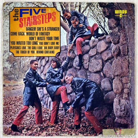 The Five Stairsteps ‎– The Five Stairsteps vinyl record front cover