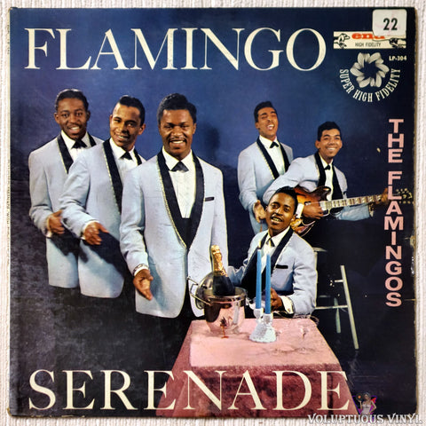 The Flamingos ‎– Flamingo Serenade vinyl record front cover