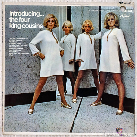 The Four King Cousins ‎– Introducing... vinyl record front cover